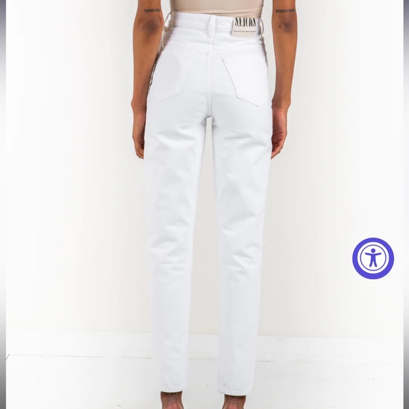 Mother (SNACKS) HIGH WAISTED TWIZZY SKIMP in STICKY RICE NWOT - Picture 3 of 14